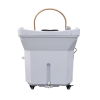 White Portable Unit (15) Japanese Head Spa White Portable 60L Tank Unit Non-Plumbed (inc. Steamer, Steamer Hood and 2 x water heaters)
