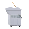 White Portable Unit (8) Japanese Head Spa White Portable 60L Tank Unit Non-Plumbed (inc. Steamer, Steamer Hood and 2 x water heaters)