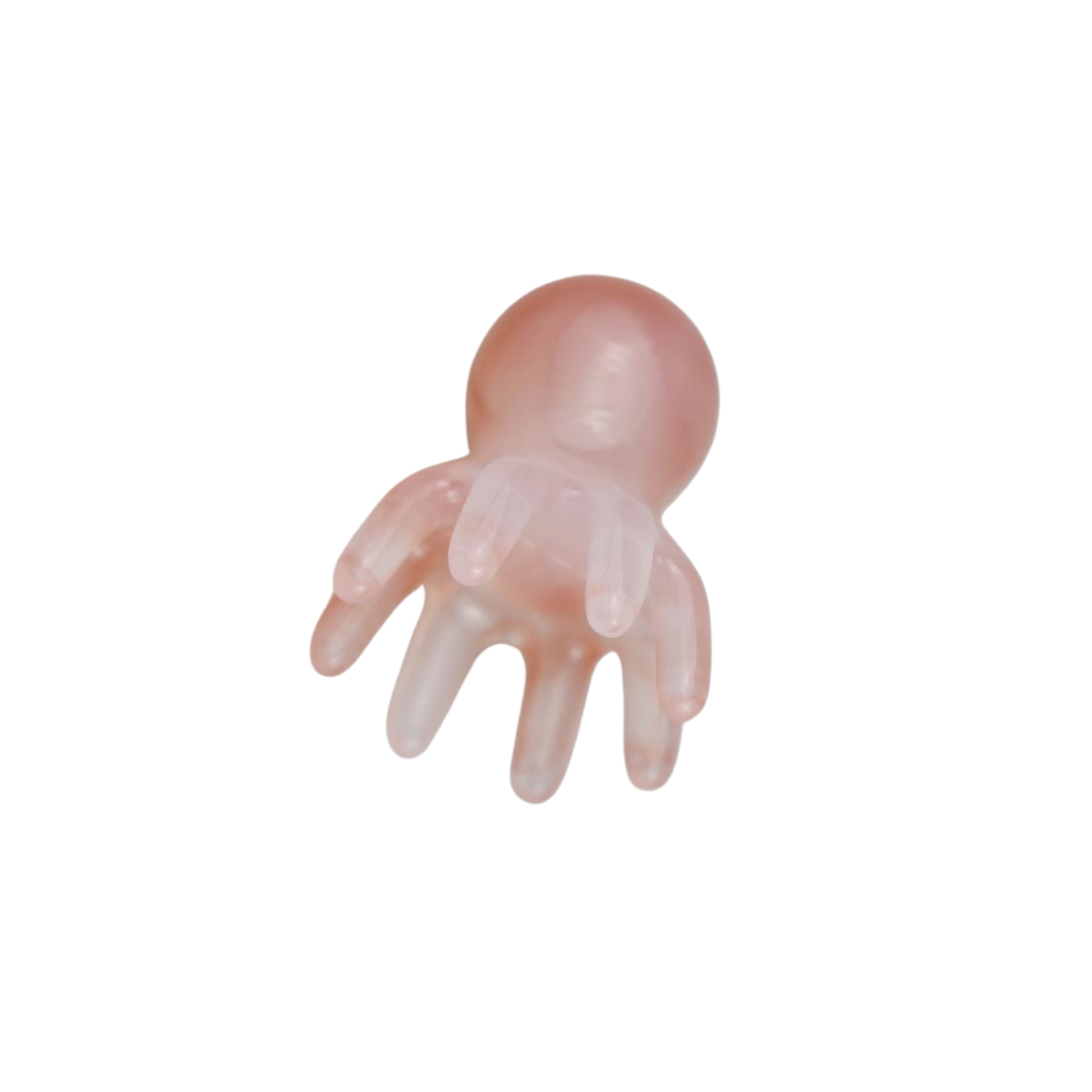 Small Octopus Jade Head Massager PINK OCTOPUS SCALP MASSAGER