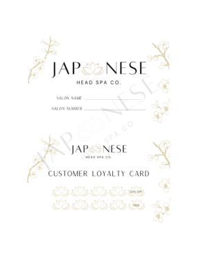 Brooke-TNBC-posts-45 Japanese Head Spa Customer Loyalty Cards (Business Card Size)