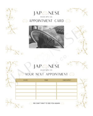 jhs-appointment-cards Japanese Head Spa Appointment Cards (Business Card Size)