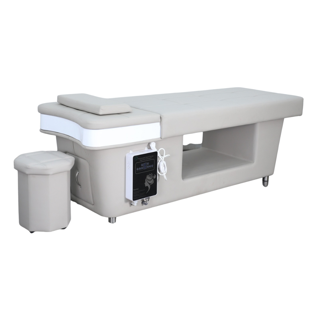 Grey Plumbed Japanese Head Spa Full Bed Unit (3) BUSINESS IN A BOX: Grey Plumbed Japanese Head Spa Full Bed Unit Package