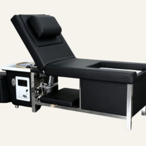 BUSINESS IN A BOX: Black Plumbed Japanese Head Spa and Pedicure Spa Full Bed Unit Package
