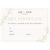 Japanese Head Spa Gift Voucher Japanese Head Spa Gift Voucher