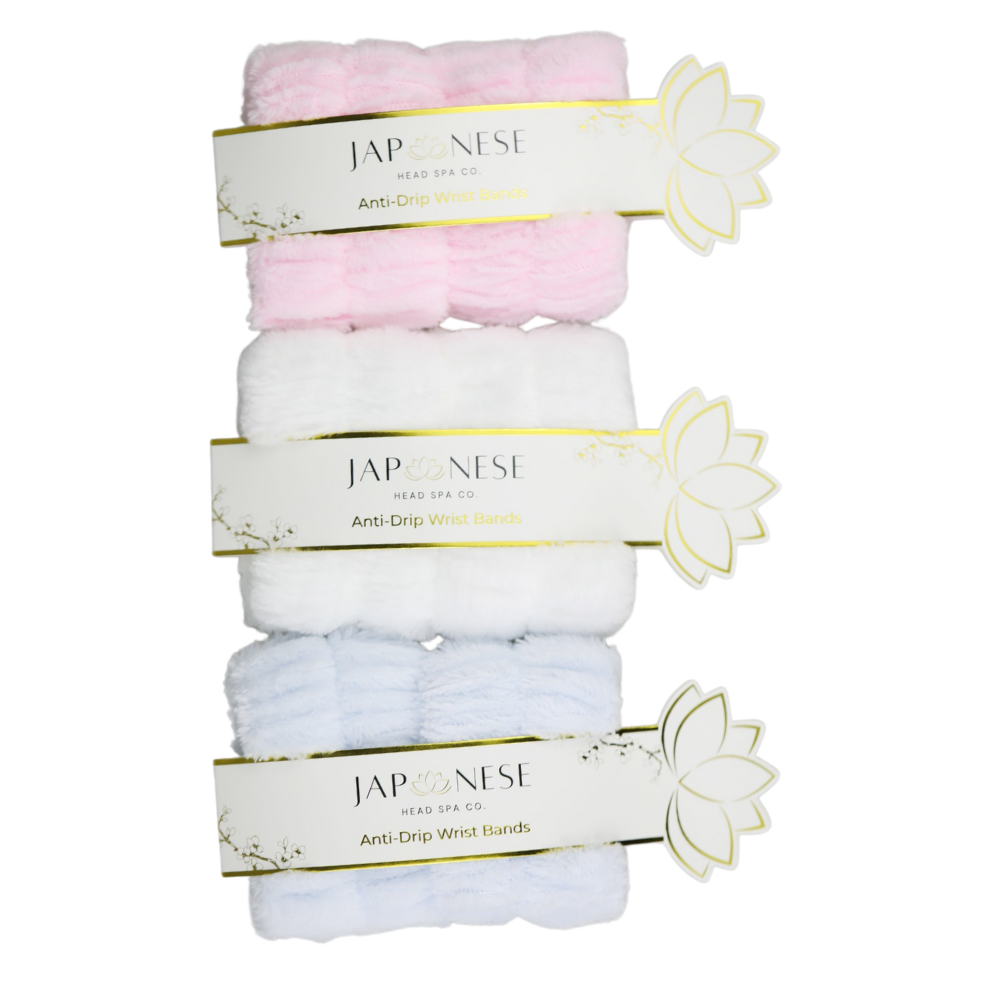 ANTI-WRIST BAND 6 Japanese Head Spa Anti-Drip Wrist Bands