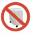 No Mobile Drainage Slop Pail
