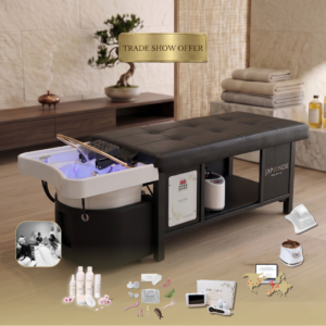 Black Full Bed Unit Plumbed with Face-To-Face Training | Show Offer