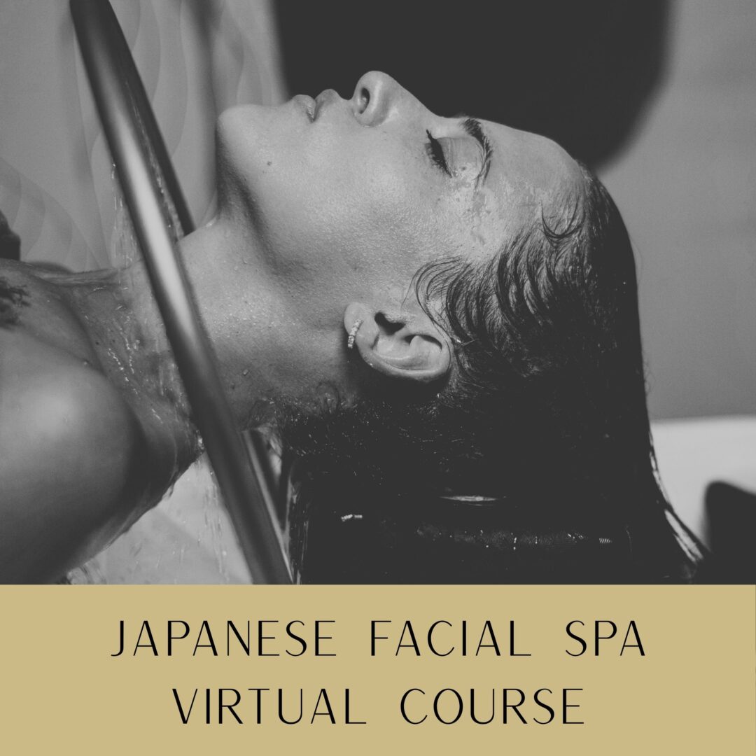 JFS VC Official Branded Japanese Facial Spa VIRTUAL Training Course - Fully Accredited