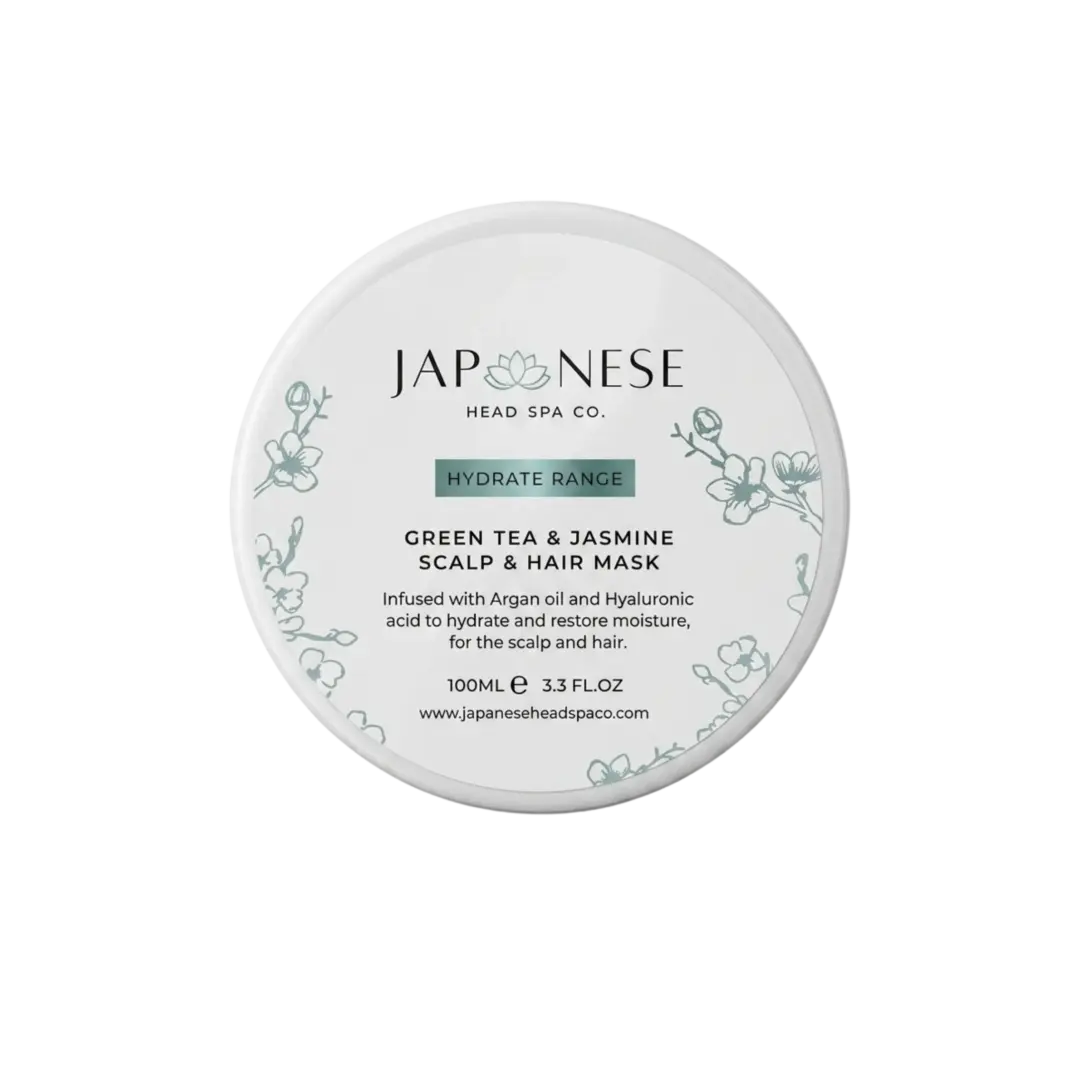 GREEN TEA & JASMINE SCALP & HAIR MASK - 100ML